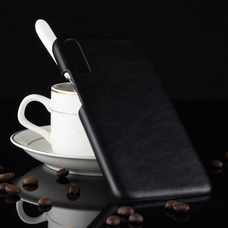 Shockproof Litchi Texture PC + PU Case for Huawei P30