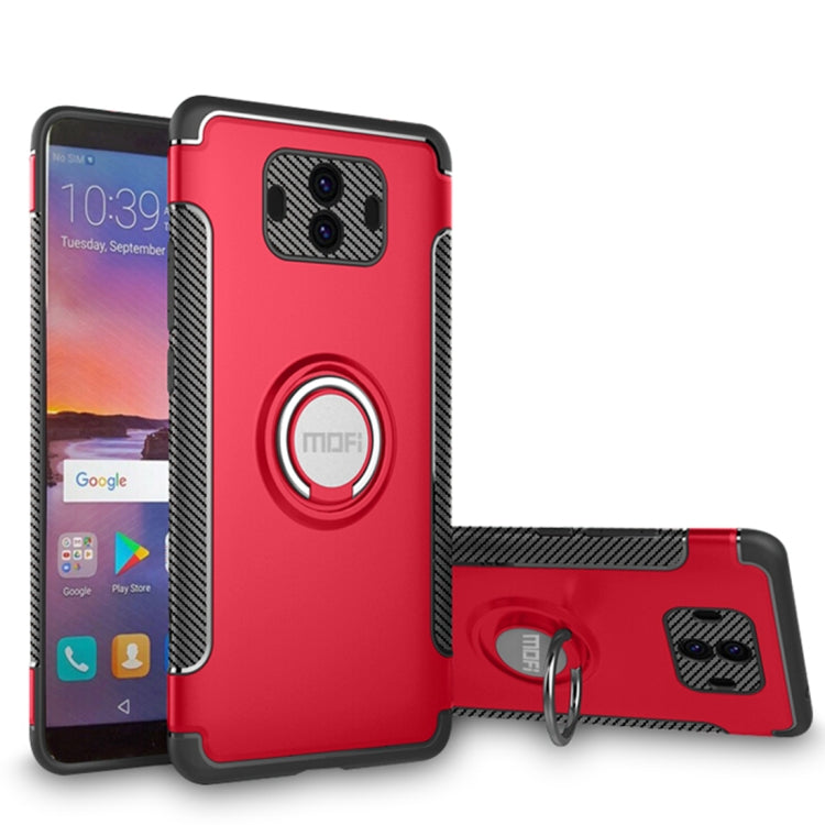 MOFI for Mysterious Series Huawei Mate 10 Shockproof Protective Back Cover Case with Magnetic Rotatable Ring Holder