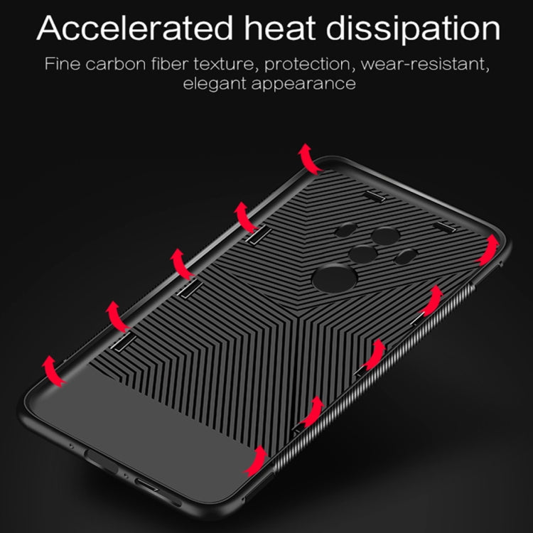 MOFI for Mysterious Series Huawei Mate 10 Pro Shockproof Protective Back Cover Case with Magnetic Rotatable Ring Holder