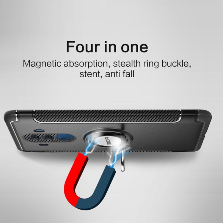 MOFI for Mysterious Series Huawei Mate 10 Pro Shockproof Protective Back Cover Case with Magnetic Rotatable Ring Holder