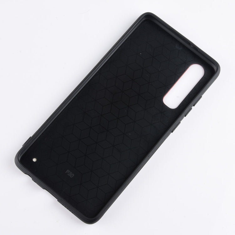 Shockproof Color Matching Denim PC + PU + TPU Case for Huawei P30