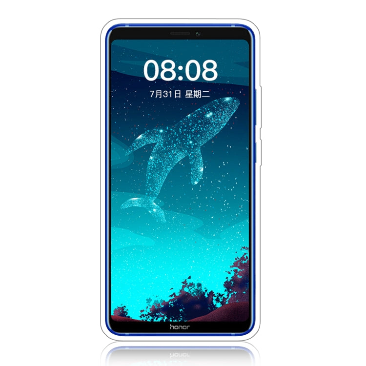 Glittery Powder Shockproof TPU Case for Huawei Honor Note 10, with 360 Degree Rotation Ring Holder