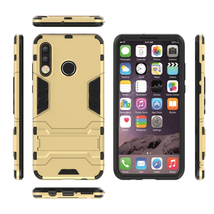 Shockproof PC + TPU Case for Huawei P30 Lite, with Holder