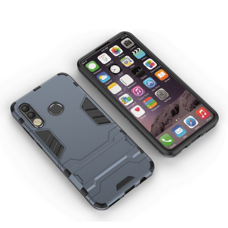 Shockproof PC + TPU Case for Huawei P30 Lite, with Holder
