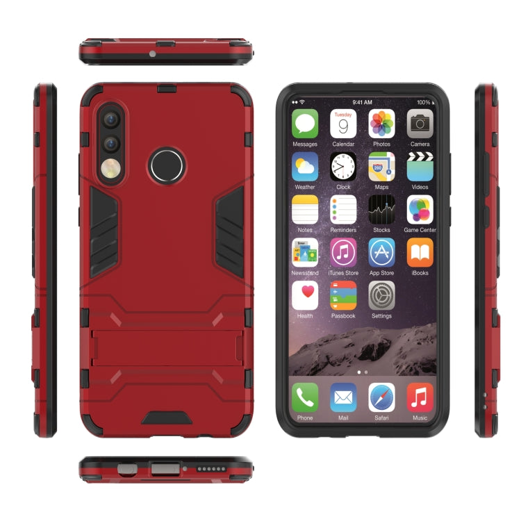 Shockproof PC + TPU Case for Huawei P30 Lite, with Holder