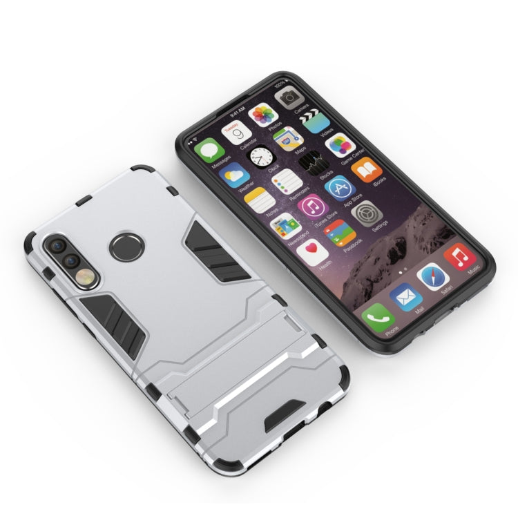 Shockproof PC + TPU Case for Huawei P30 Lite, with Holder