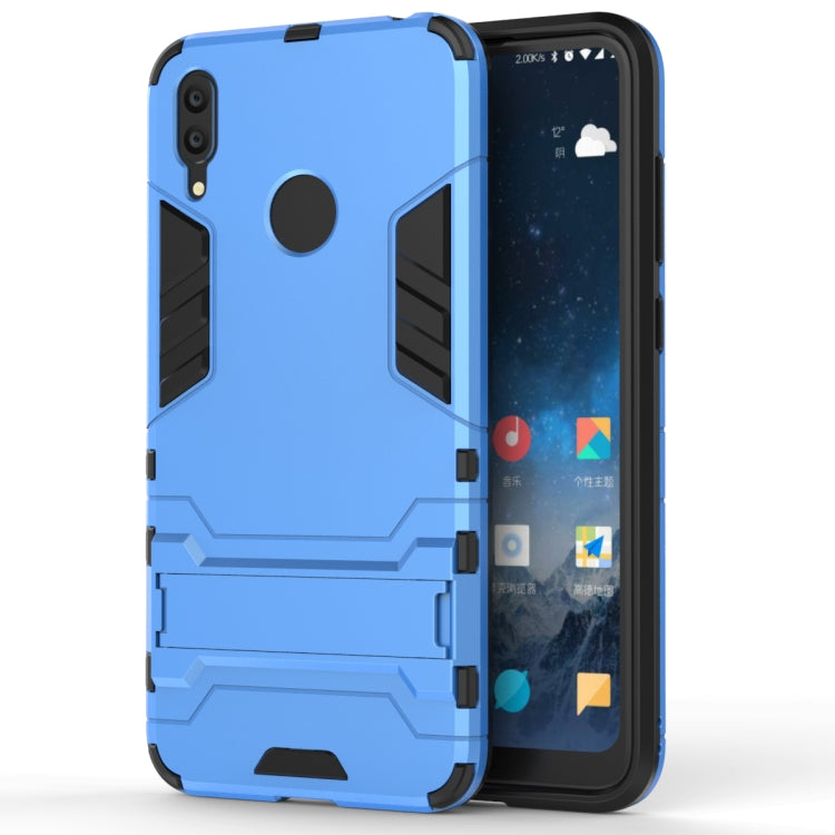 Shockproof PC + TPU Case for Huawei Y7(2019), with Holder
