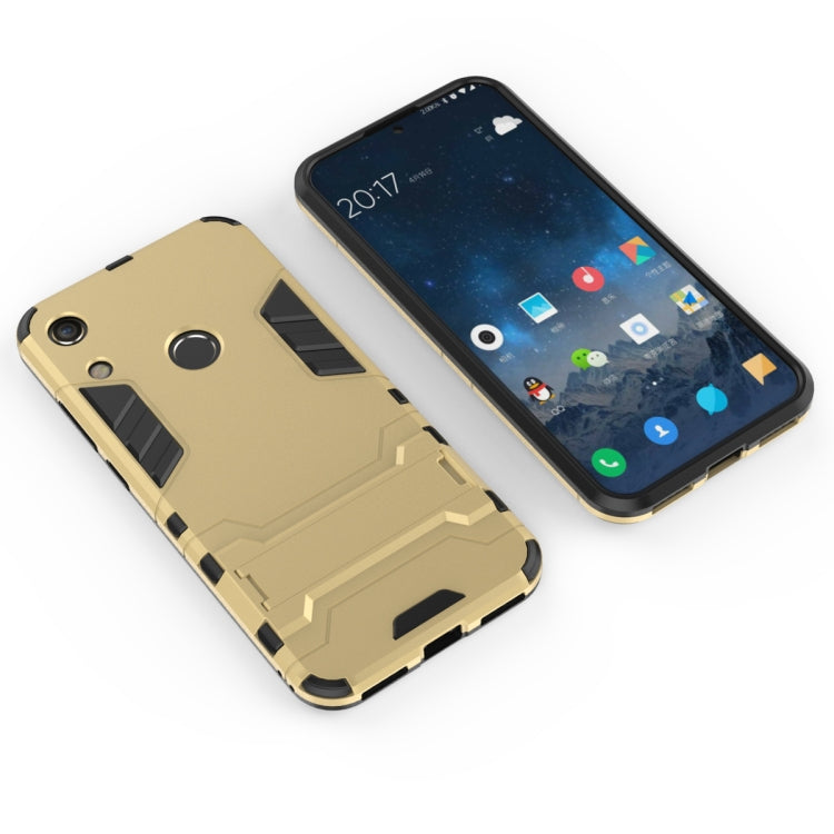 Shockproof PC + TPU Case for Huawei Honor 8A, with Holder