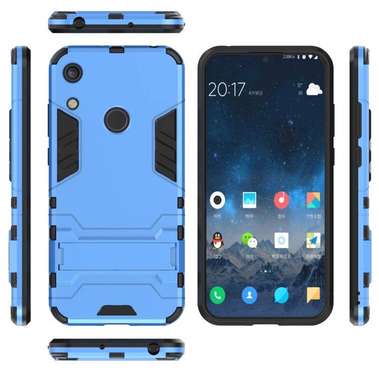 Shockproof PC + TPU Case for Huawei Honor 8A, with Holder