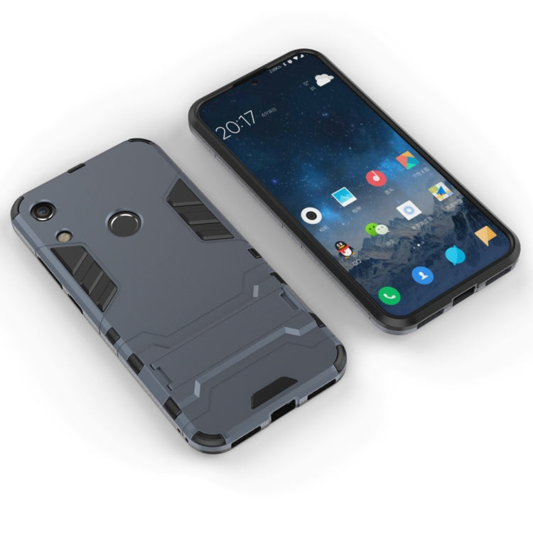 Shockproof PC + TPU Case for Huawei Honor 8A, with Holder