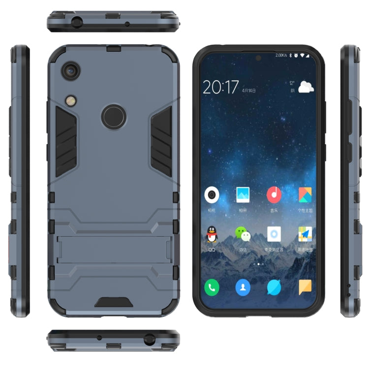 Shockproof PC + TPU Case for Huawei Honor 8A, with Holder