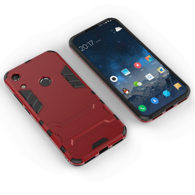 Shockproof PC + TPU Case for Huawei Honor 8A, with Holder