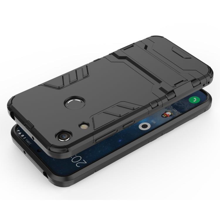 Shockproof PC + TPU Case for Huawei Honor 8A, with Holder