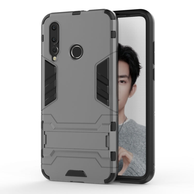 Shockproof PC + TPU Case for Huawei Nova 4, with Holder