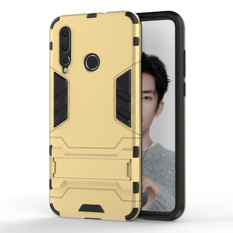 Shockproof PC + TPU Case for Huawei Nova 4, with Holder