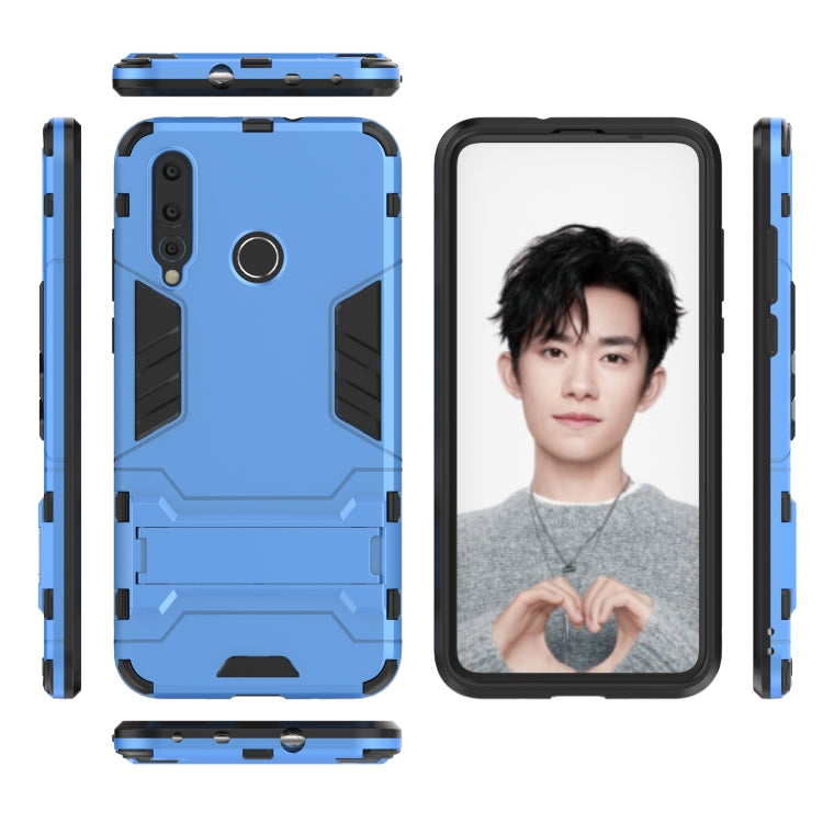 Shockproof PC + TPU Case for Huawei Nova 4, with Holder