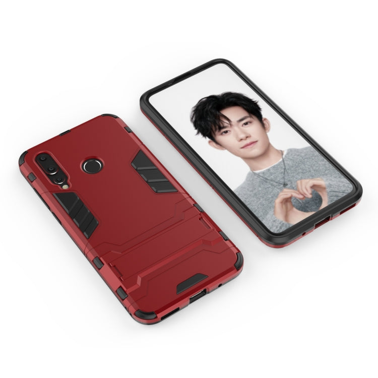 Shockproof PC + TPU Case for Huawei Nova 4, with Holder