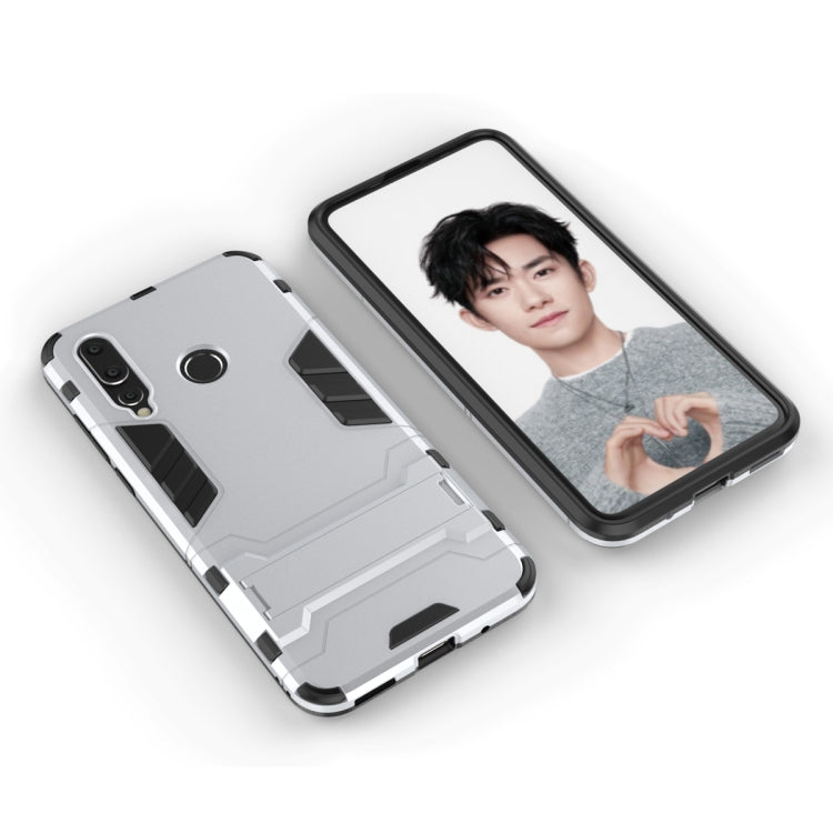 Shockproof PC + TPU Case for Huawei Nova 4, with Holder