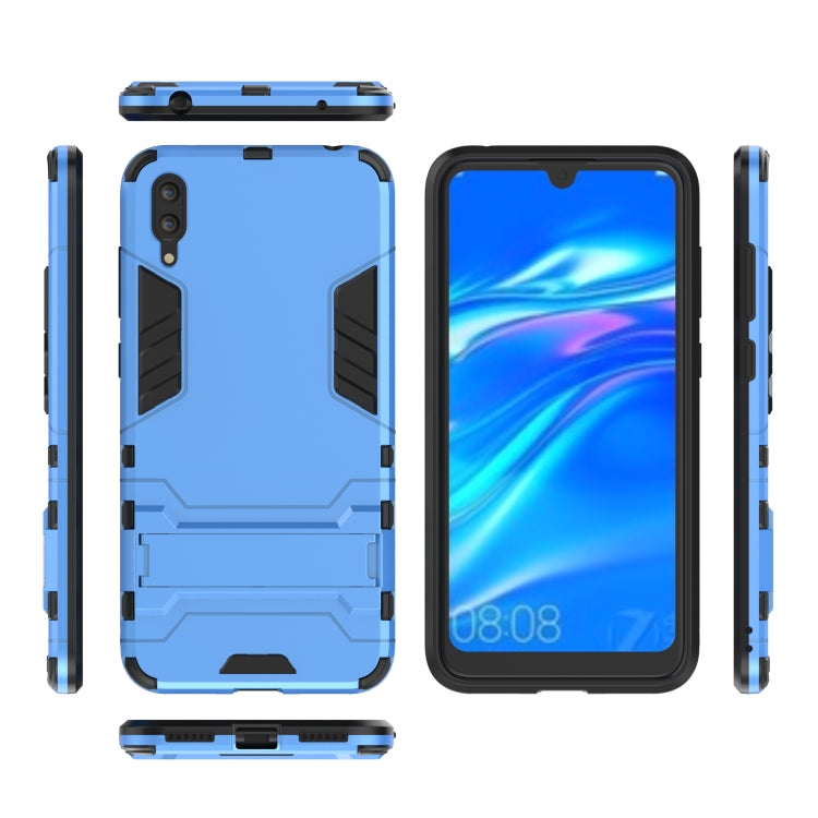 Shockproof PC + TPU Case for Huawei Enjoy 9, with Holder