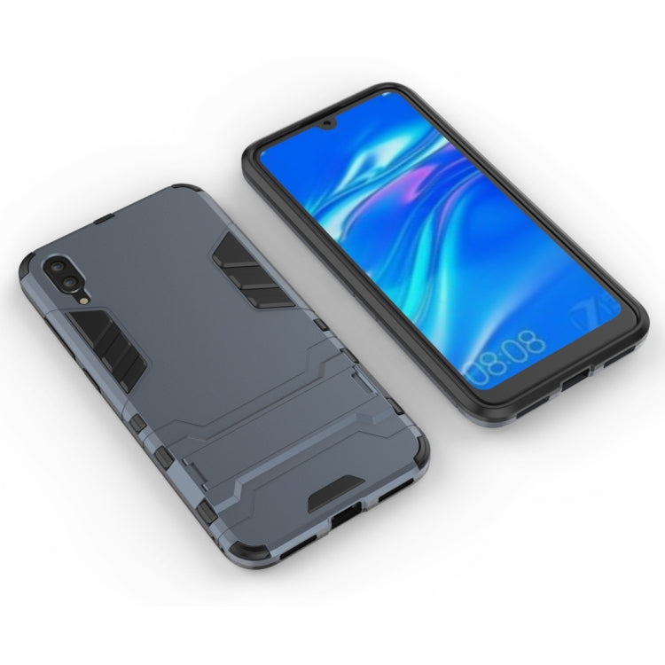 Shockproof PC + TPU Case for Huawei Enjoy 9, with Holder