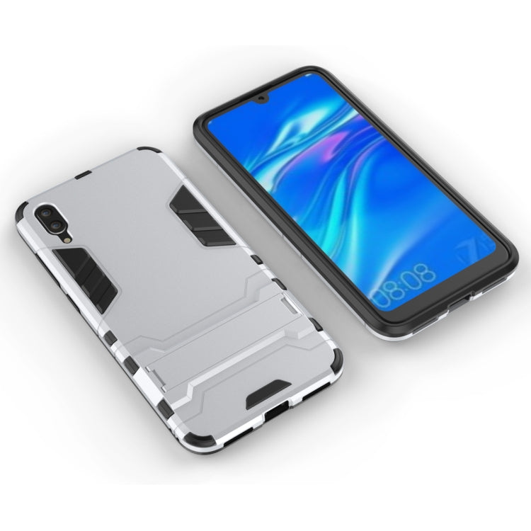 Shockproof PC + TPU Case for Huawei Enjoy 9, with Holder