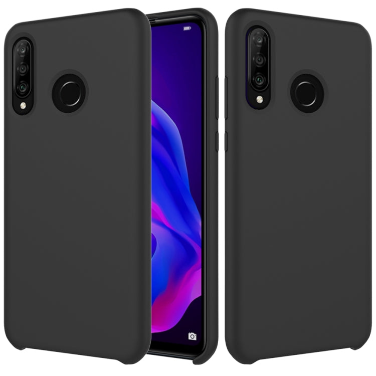 Solid Color Liquid Silicone Dropproof Protective Case for Huawei P30 Lite/Nova 4e