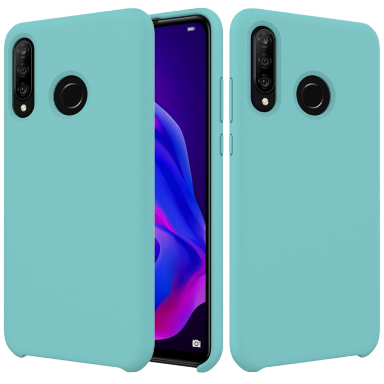 Solid Color Liquid Silicone Dropproof Protective Case for Huawei P30 Lite/Nova 4e