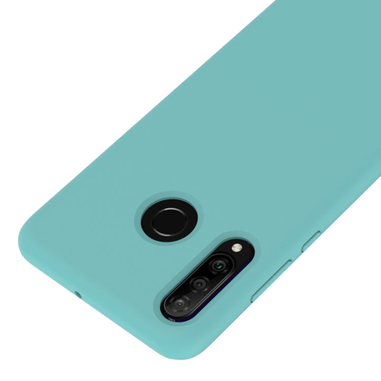 Solid Color Liquid Silicone Dropproof Protective Case for Huawei P30 Lite/Nova 4e