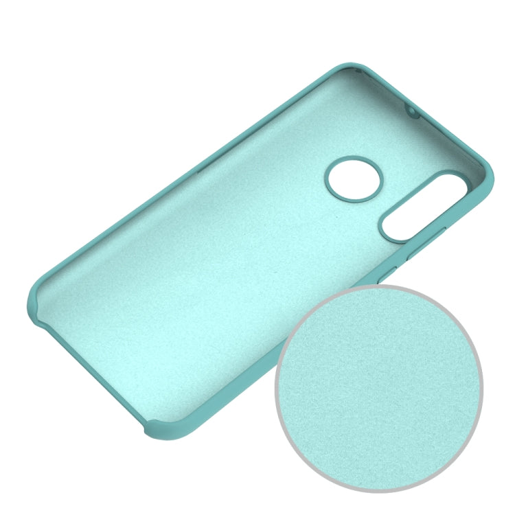 Solid Color Liquid Silicone Dropproof Protective Case for Huawei P30 Lite/Nova 4e
