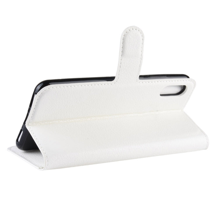 Litchi Texture Horizontal Flip Leather Case for Huawei Y6 Pro 2019, with Wallet & Holder & Card Slots