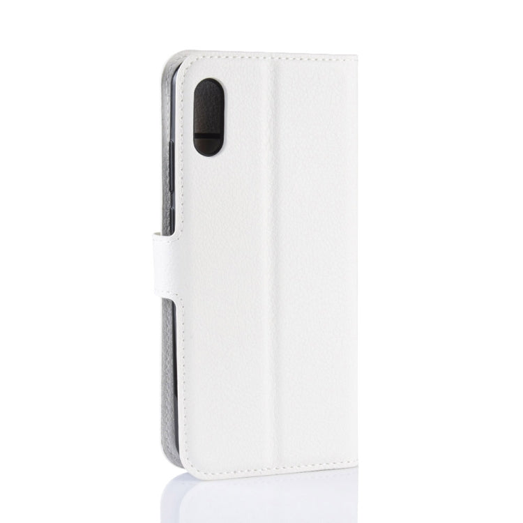 Litchi Texture Horizontal Flip Leather Case for Huawei Y6 Pro 2019, with Wallet & Holder & Card Slots