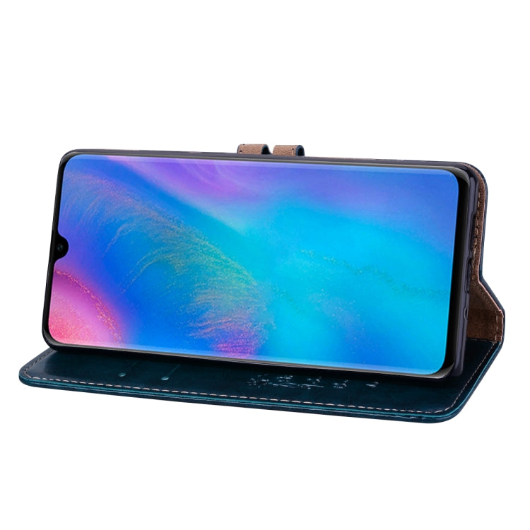 Business Style Oil Wax Texture Horizontal Flip Leather Case for Huawei P30 Pro, with Holder & Card Slots & Wallet