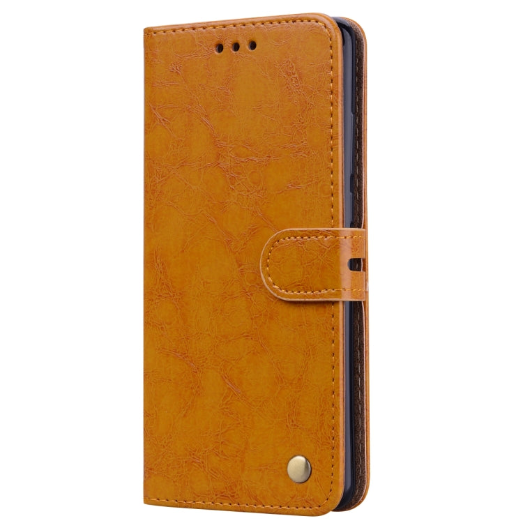 Business Style Oil Wax Texture Horizontal Flip Leather Case for Huawei P30 Pro, with Holder & Card Slots & Wallet