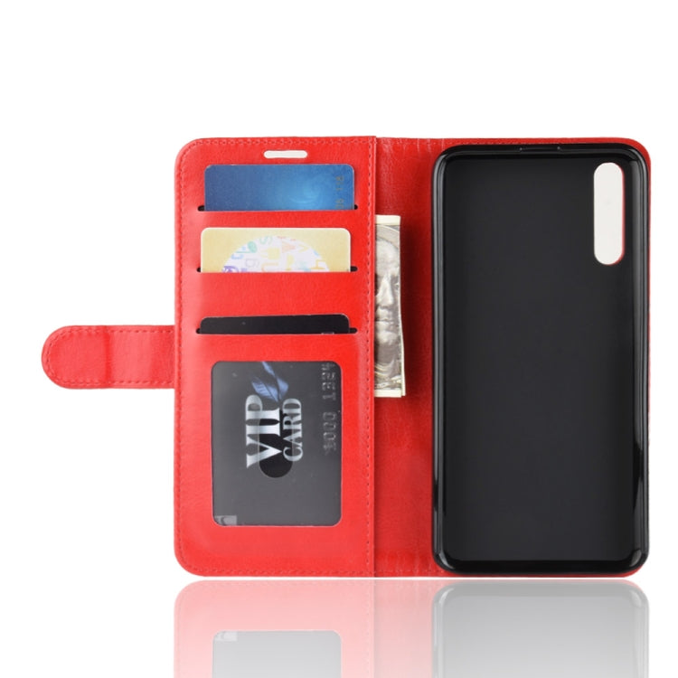 R64 Texture Single Fold Horizontal Flip Leather Case for Huawei Honor Magic 2, with Holder & Card Slots & Wallet