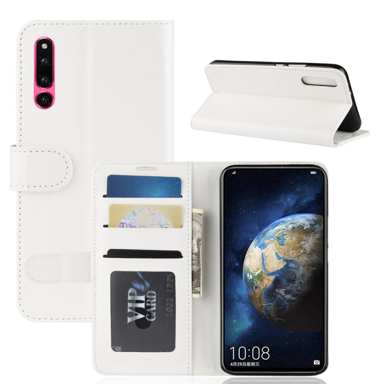 R64 Texture Single Fold Horizontal Flip Leather Case for Huawei Honor Magic 2, with Holder & Card Slots & Wallet