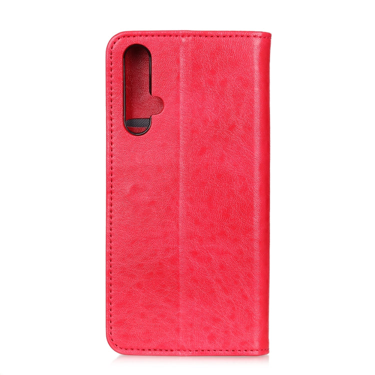 Copper Buckle Retro Texture Horizontal Flip Leather Case for Huawei Nova 5, with Holder & Card Slots & Wallet