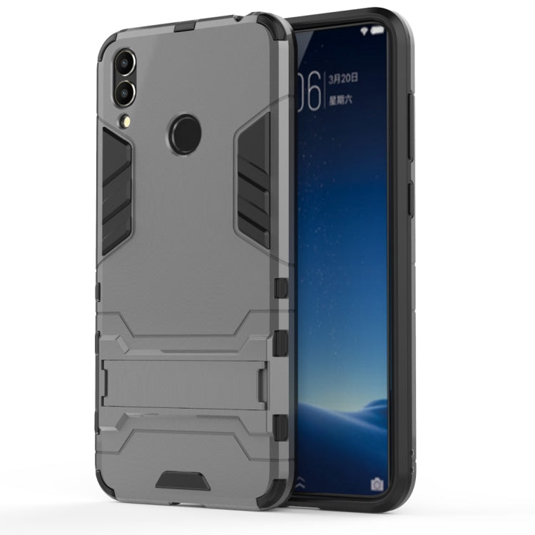 Shockproof PC + TPU Case for Huawei Honor 8C, with Holder