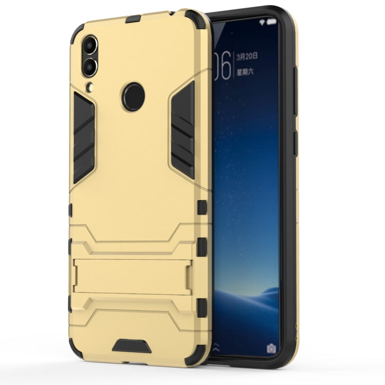 Shockproof PC + TPU Case for Huawei Honor 8C, with Holder