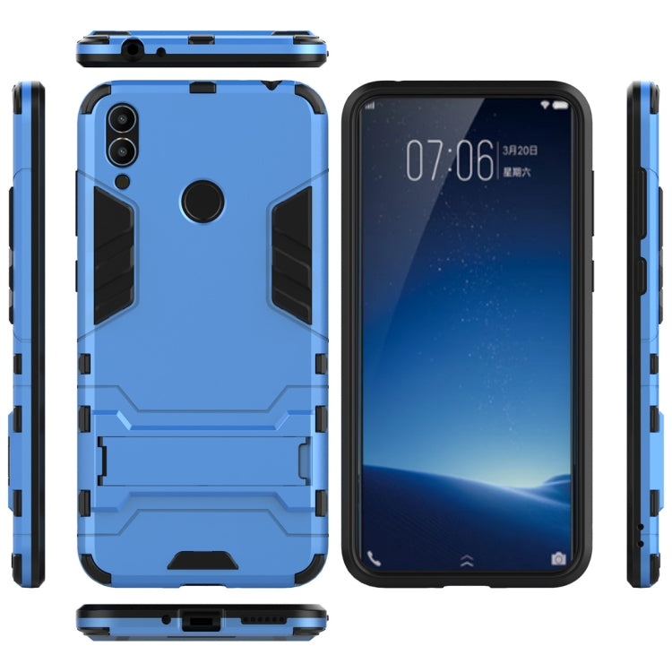 Shockproof PC + TPU Case for Huawei Honor 8C, with Holder