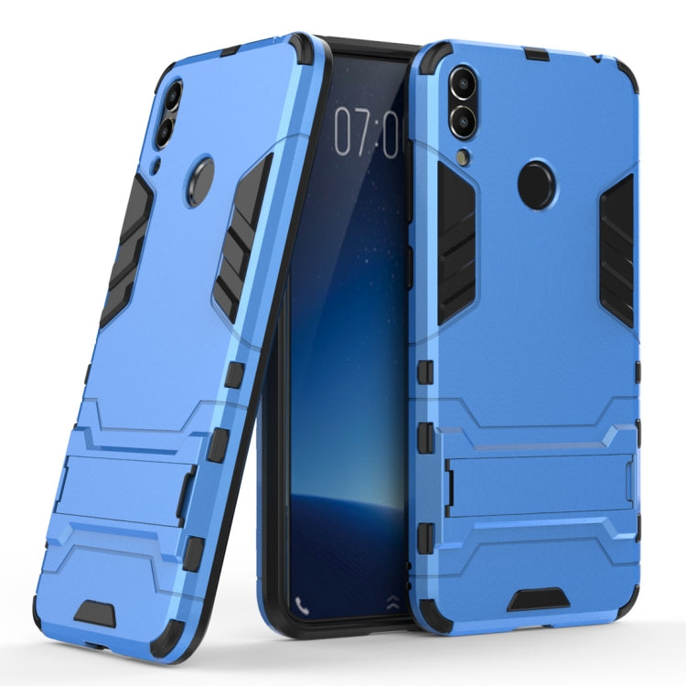 Shockproof PC + TPU Case for Huawei Honor 8C, with Holder