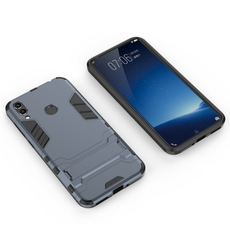 Shockproof PC + TPU Case for Huawei Honor 8C, with Holder