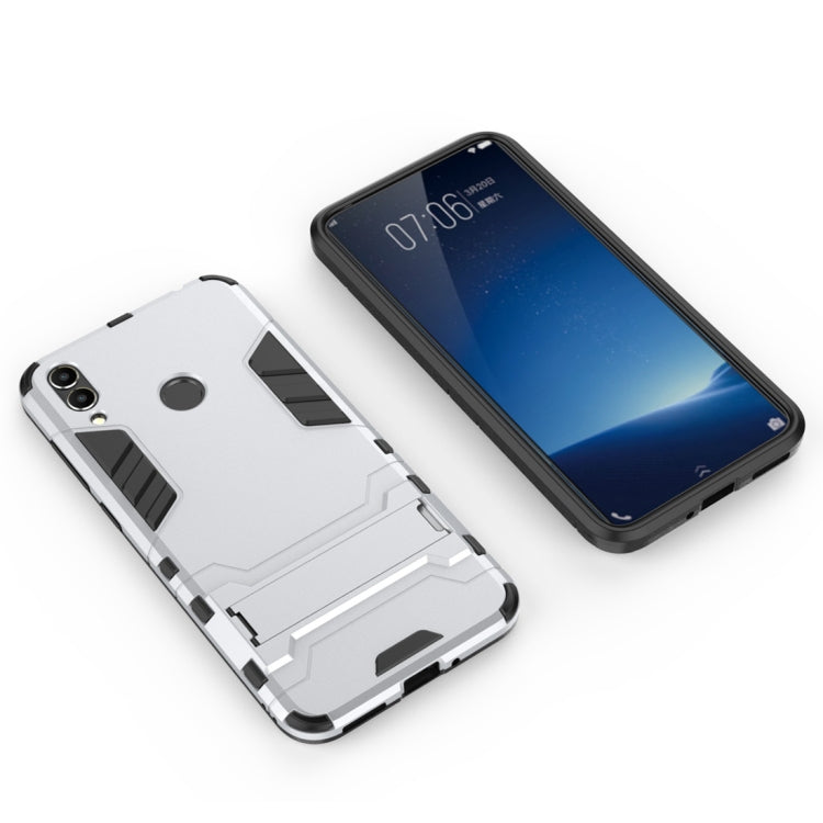 Shockproof PC + TPU Case for Huawei Honor 8C, with Holder