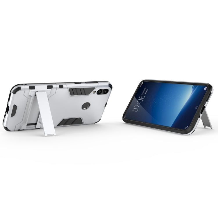 Shockproof PC + TPU Case for Huawei Honor 8C, with Holder
