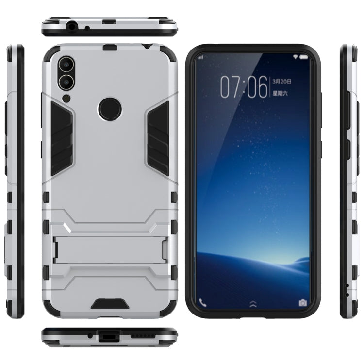 Shockproof PC + TPU Case for Huawei Honor 8C, with Holder