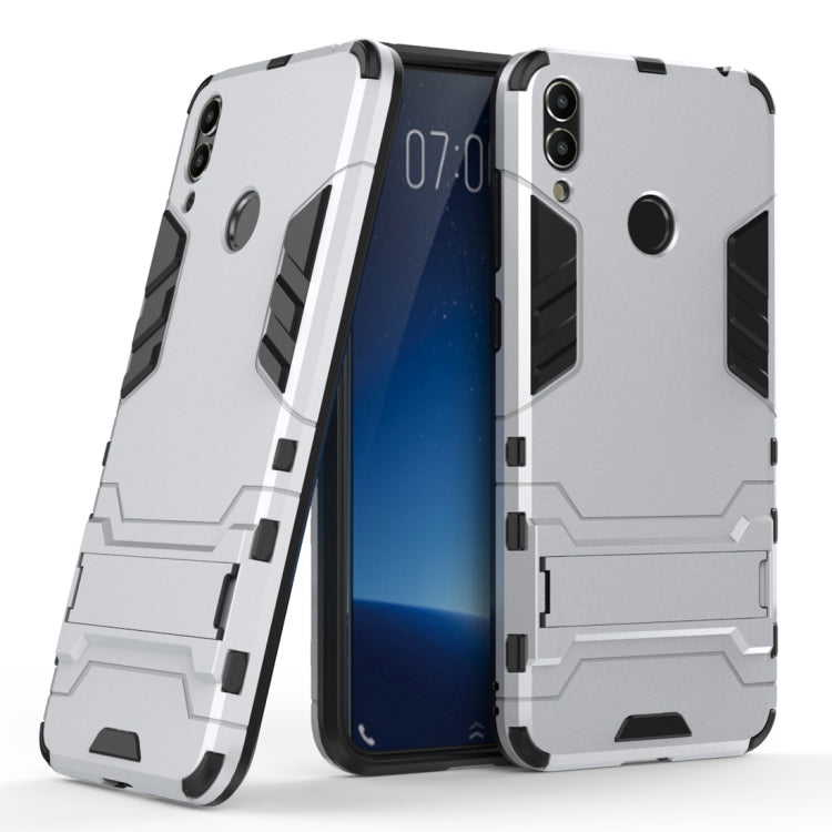 Shockproof PC + TPU Case for Huawei Honor 8C, with Holder