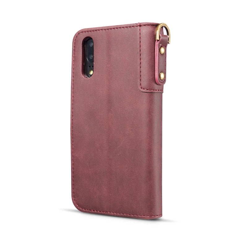 Cowhide Texture Horizontal Flip Leather Case for Huawei P20 Lite, with Holder & Card Slots & Wallet & Sling