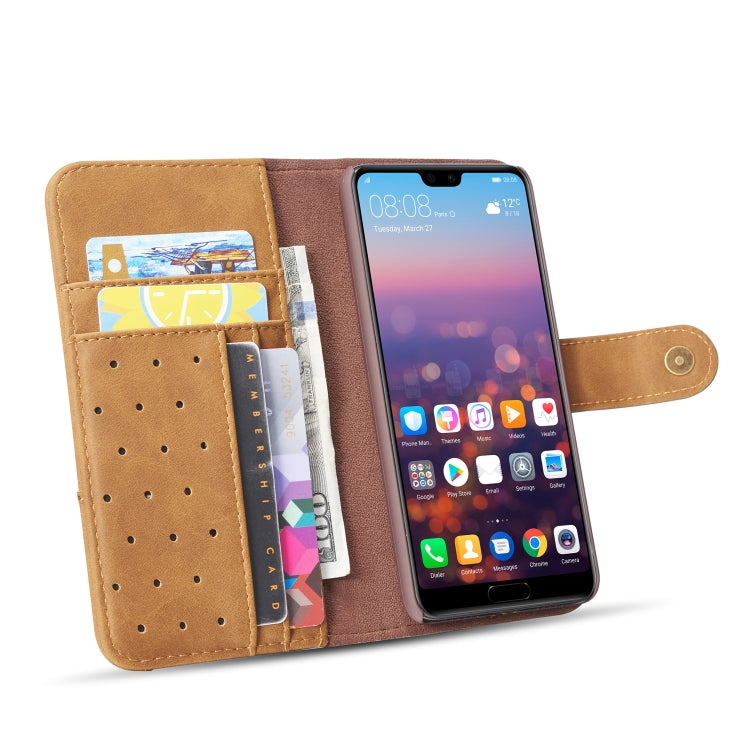 Cowhide Texture Horizontal Flip Leather Case for Huawei P20 Lite, with Holder & Card Slots & Wallet & Sling