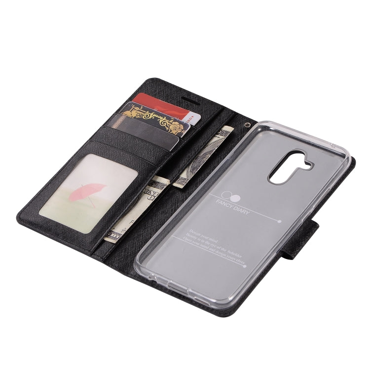 Silk Texture Horizontal Flip Leather Case for Huawei Mate 20 Lite, with Holder & Card slots & Wallet & Photo Frame