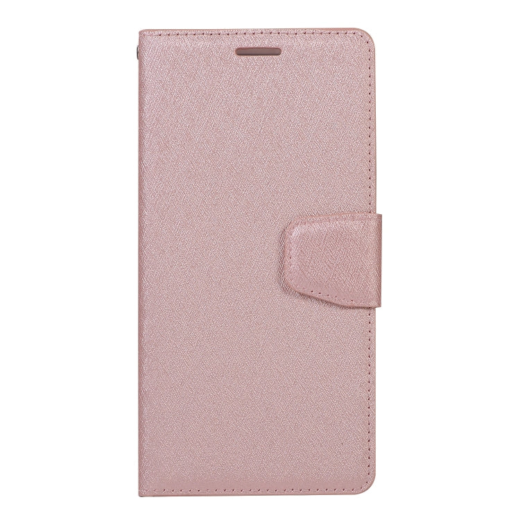 Silk Texture Horizontal Flip Leather Case for Huawei Mate 20 Lite, with Holder & Card slots & Wallet & Photo Frame