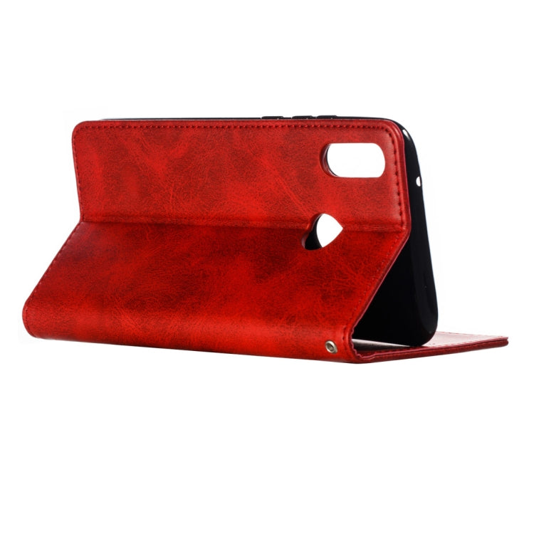 Calf Texture Zipper Magnetic Horizontal Flip Leather Case for Huawei Y9 (2019) / Enjoy 9 Plus, with Wallet & Holder & Card Slots